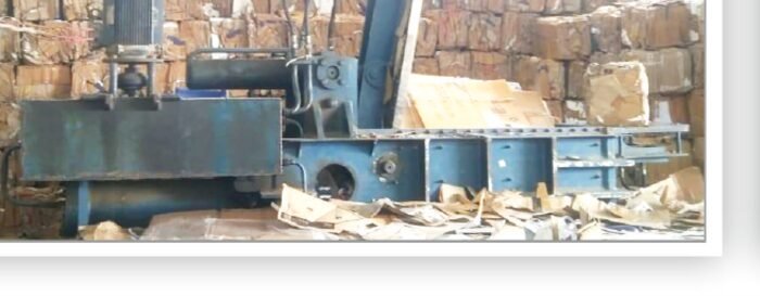 Carton baling machine